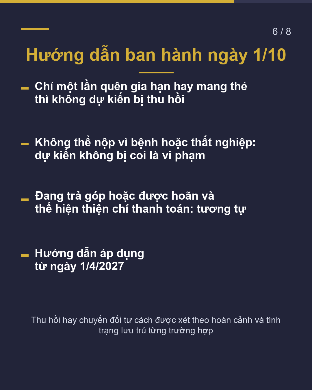 Người vĩnh trú cần làm gì? Sửa luật 4/2027(6/8)