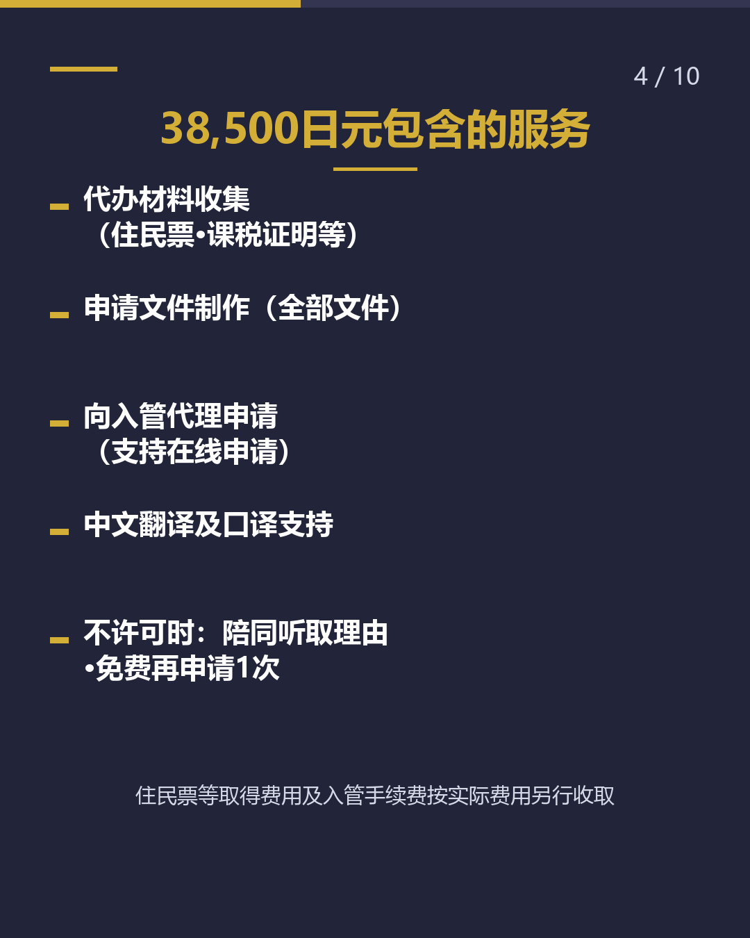 办理续签， 费用多少？（4/10）