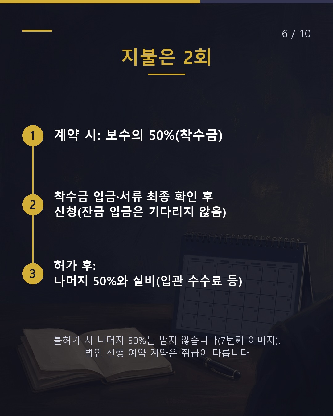 서류를 직접 모으면 얼마일까요?(6/10)