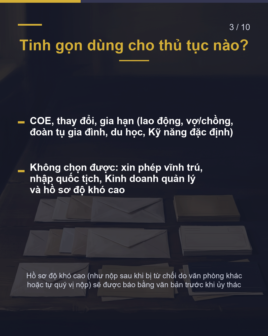 Tự thu thập hồ sơ thì phí bao nhiêu?(3/10)
