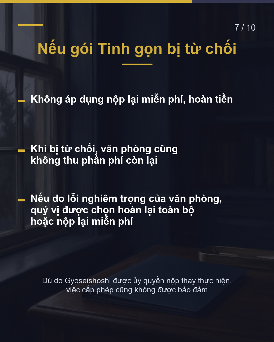 Tự thu thập hồ sơ thì phí bao nhiêu?(7/10)