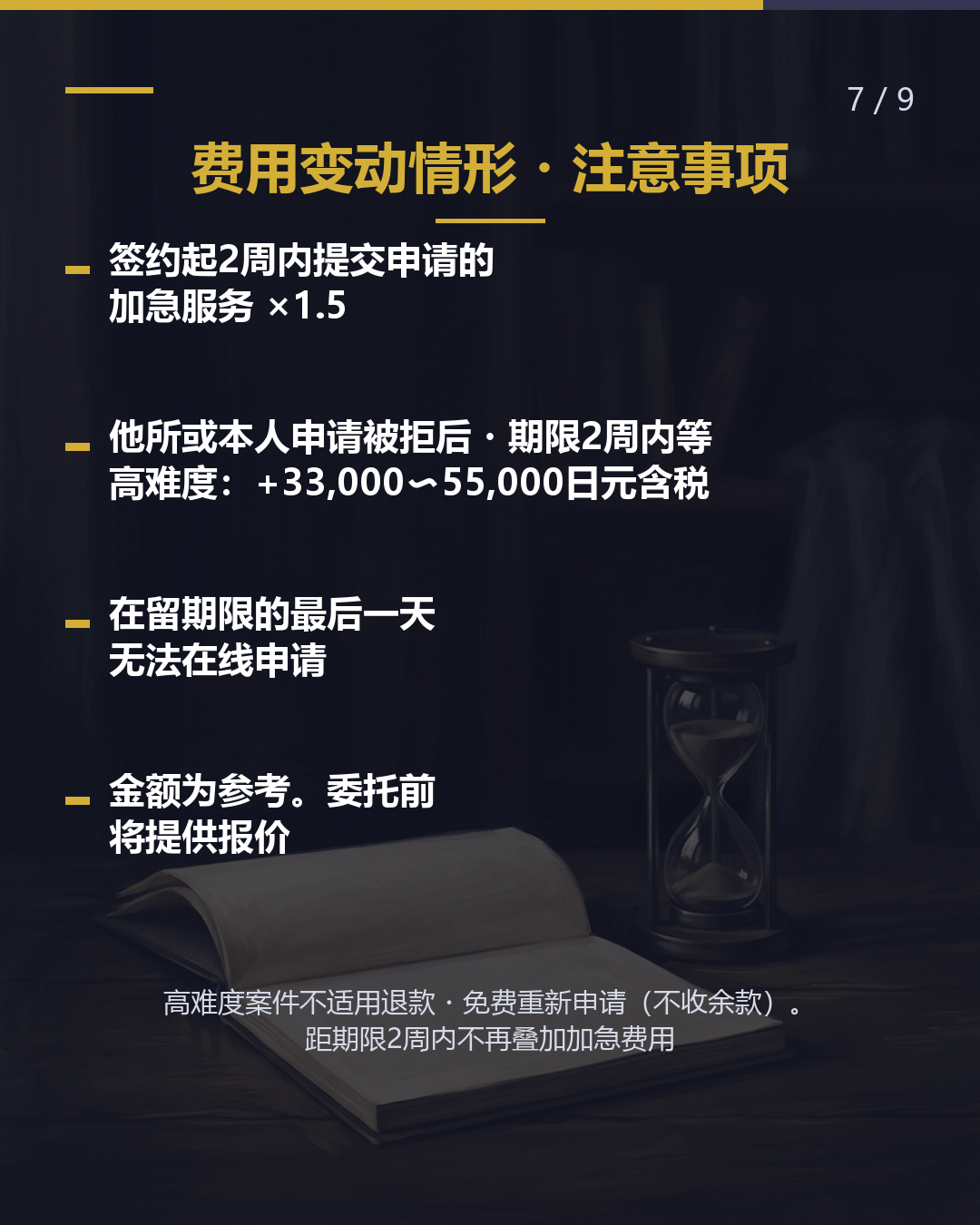 留学转就业， 委托变更在留资格 要多少钱？（7/9）