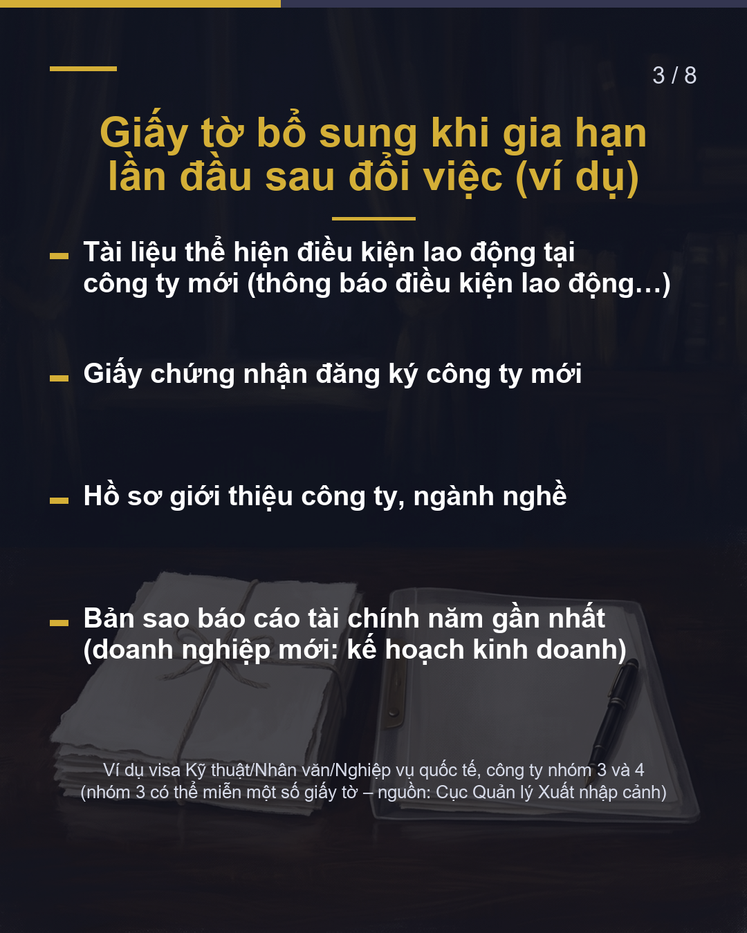Gia hạn sau khi đổi việc tốn thêm +55.000 yên. Khác gì?(3/8)