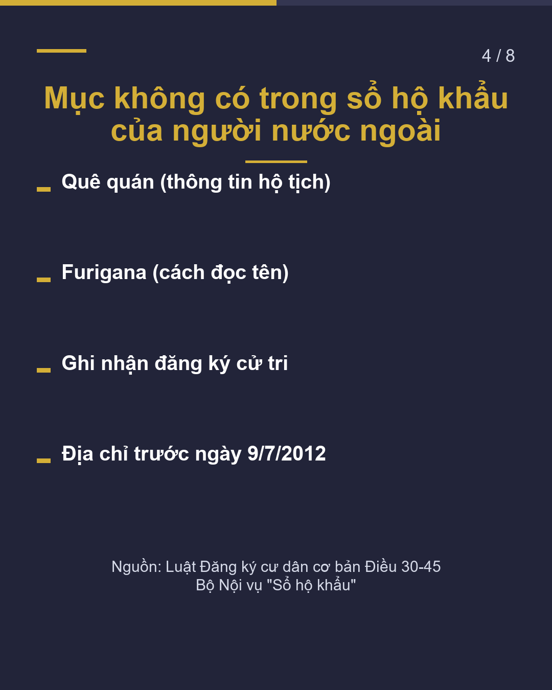 Sổ hộ khẩu nộp cho Cục Xuất nhập cảnh Cần xem mục nào?(4/8)