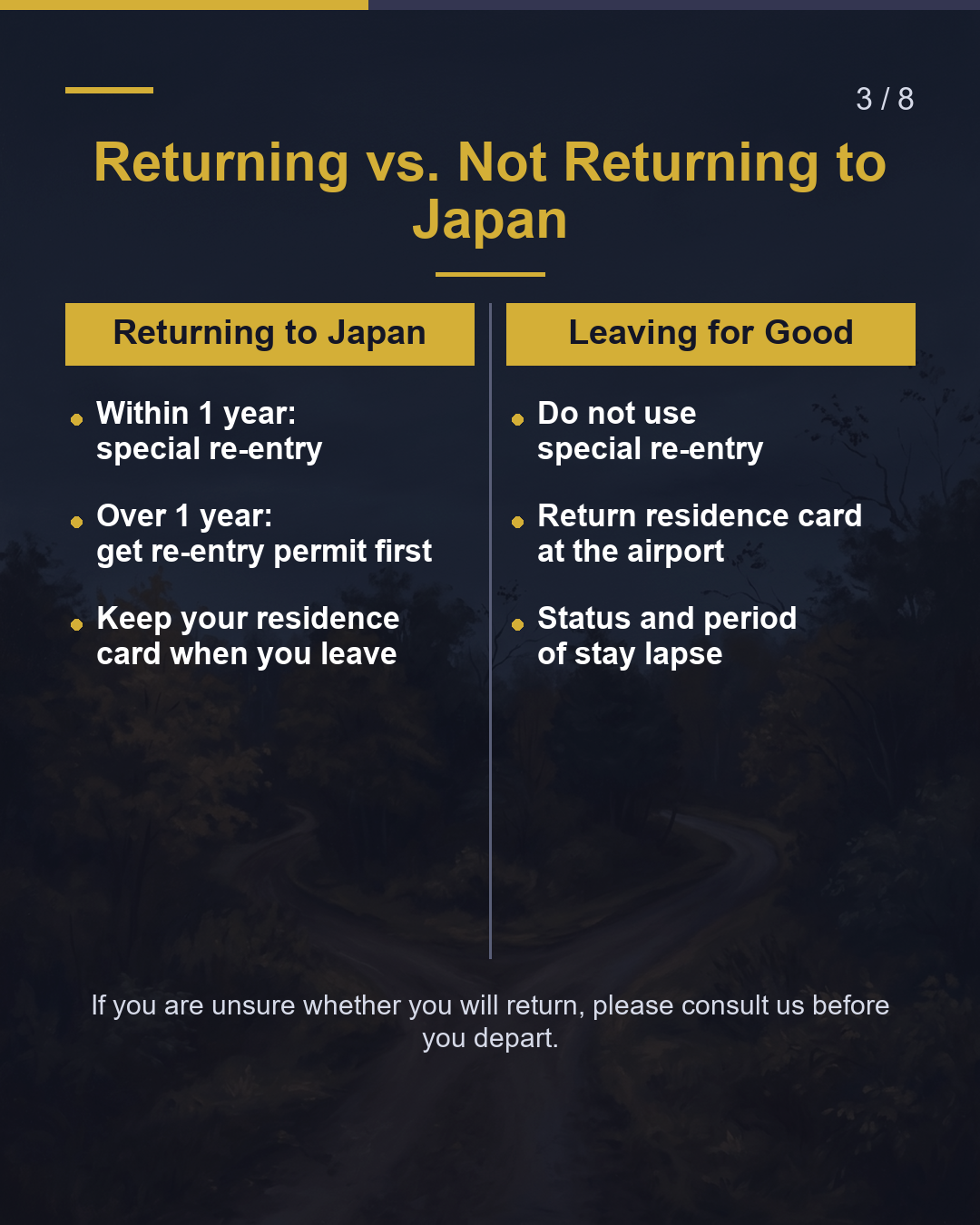 Leaving Japan for Good? 3 Things to Do First（3/8）