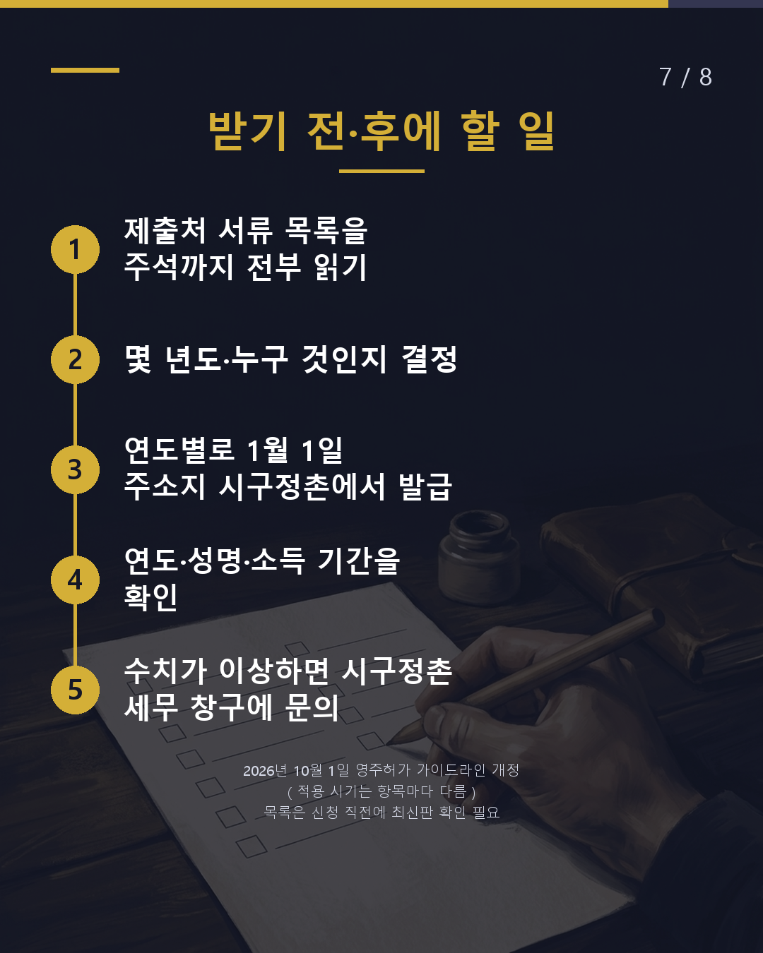 레이와 8년도(2026) 증명서 =작년 소득(7/8)