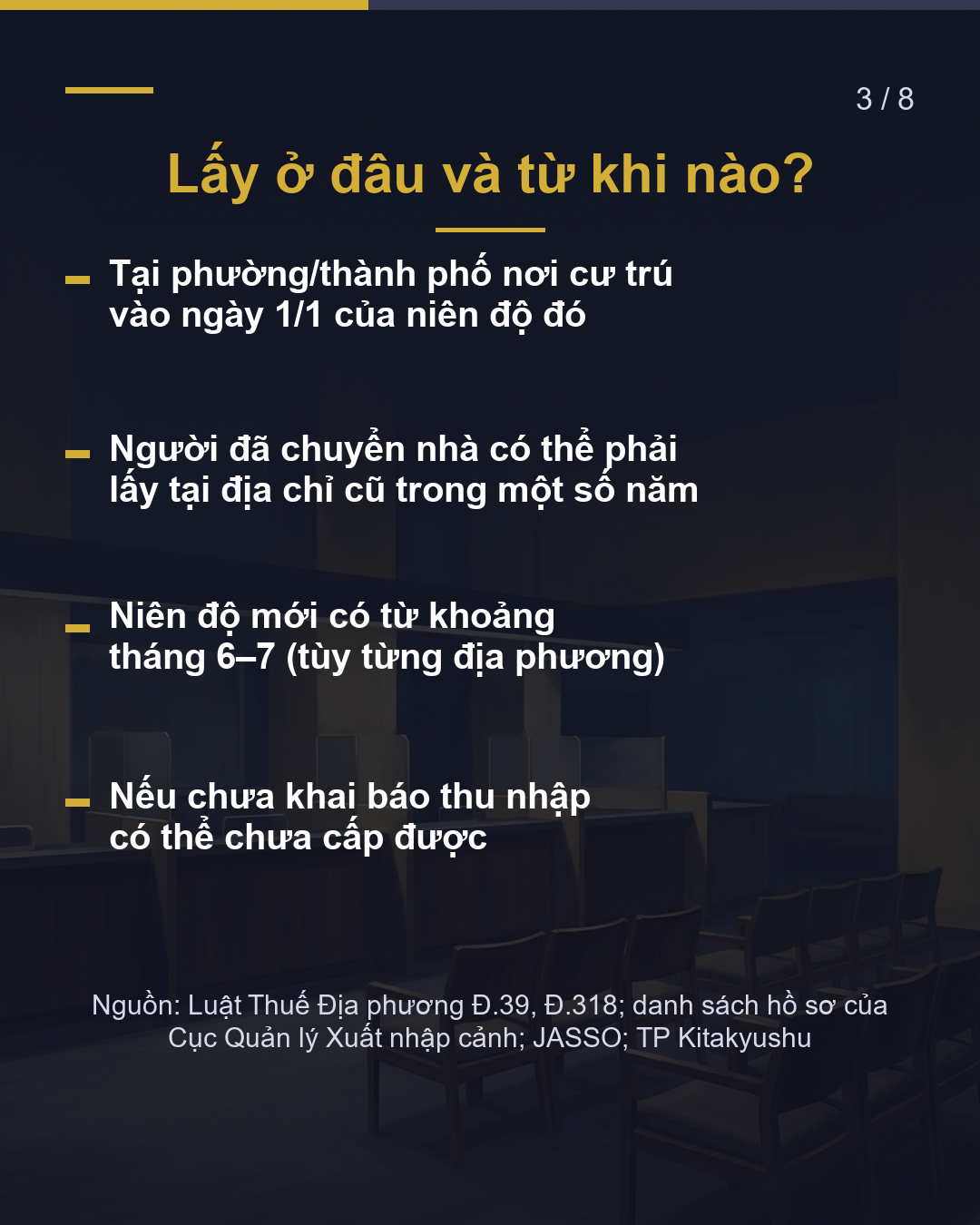Giấy chứng nhận Reiwa 8 (2026) = Thu nhập năm ngoái(3/8)