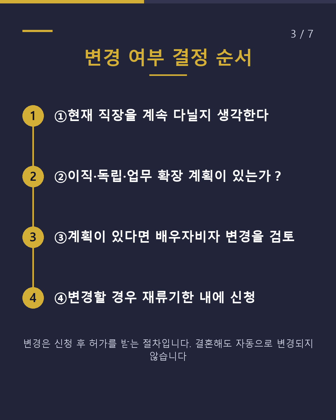 일본인과 결혼했다면 취업비자 유지? 배우자비자로 변경?(3/7)