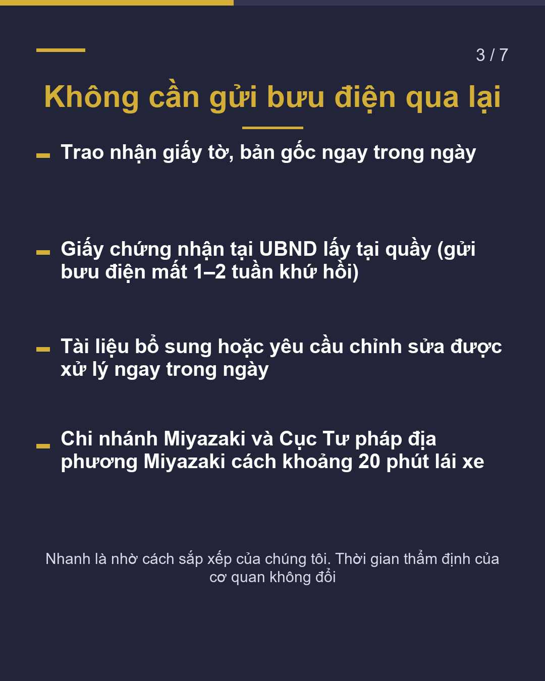 Khác gì so với văn phòng ngoài tỉnh?(3/7)