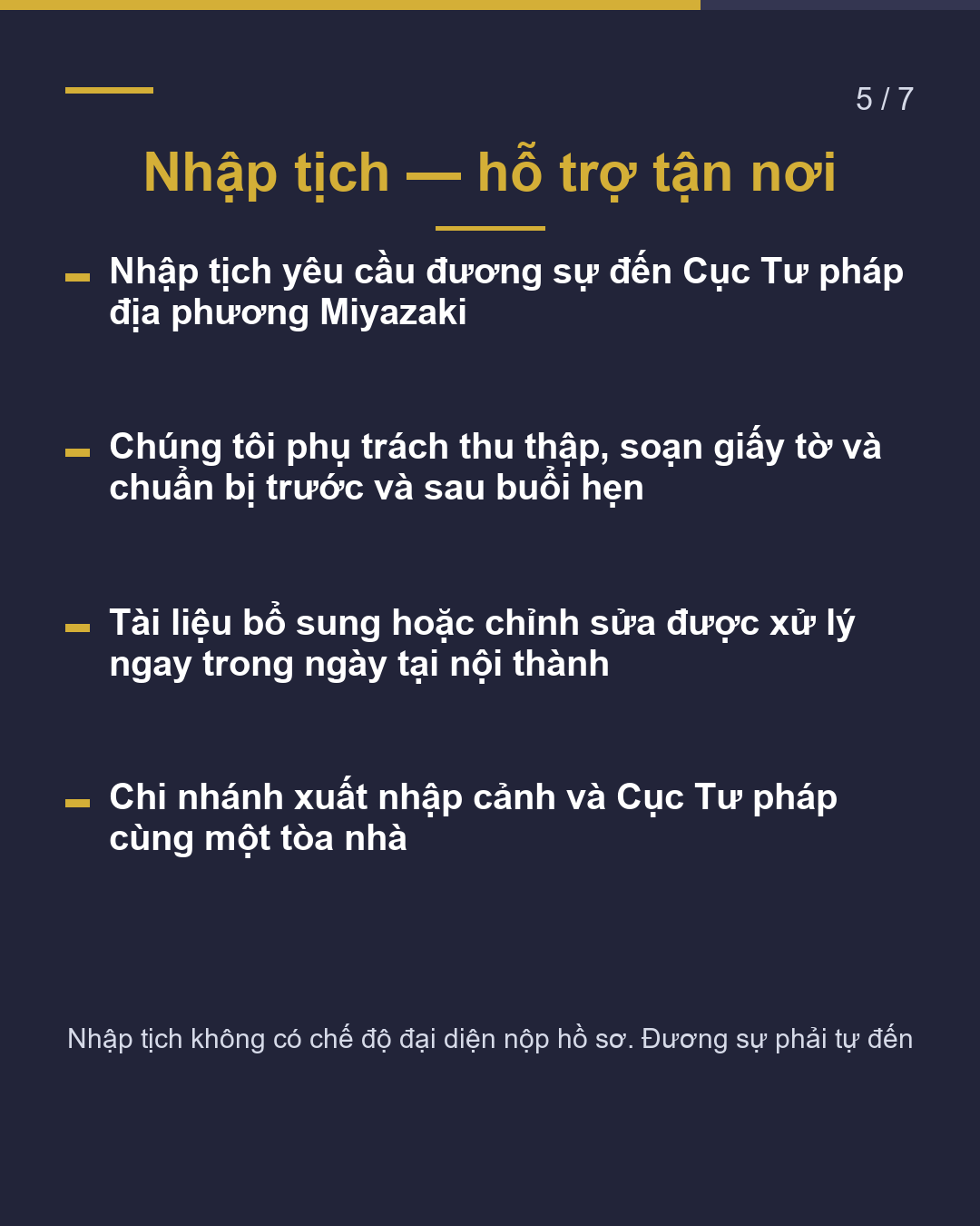 Khác gì so với văn phòng ngoài tỉnh?(5/7)