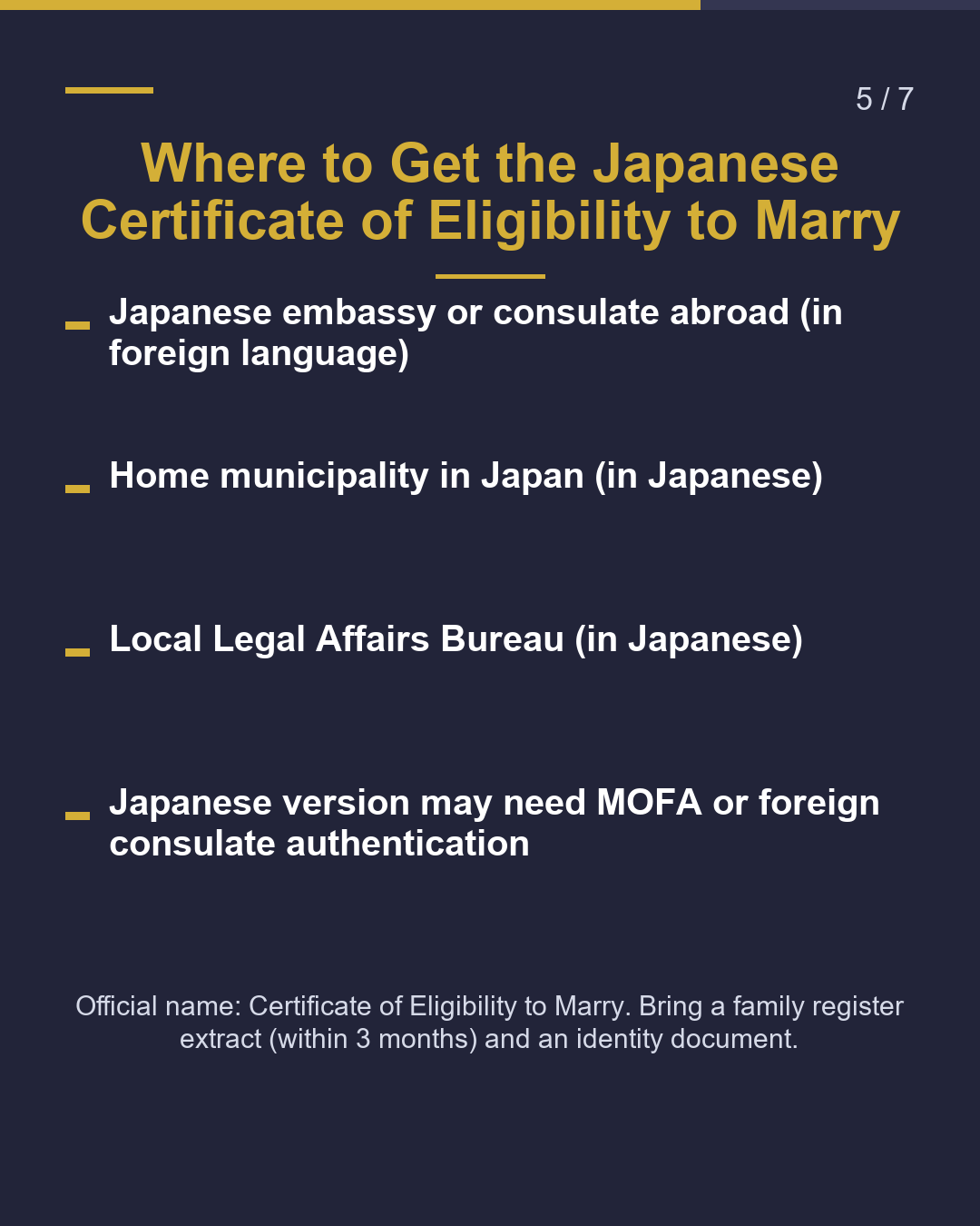 International Marriage Marry in Japan? Marry Abroad?（5/7）