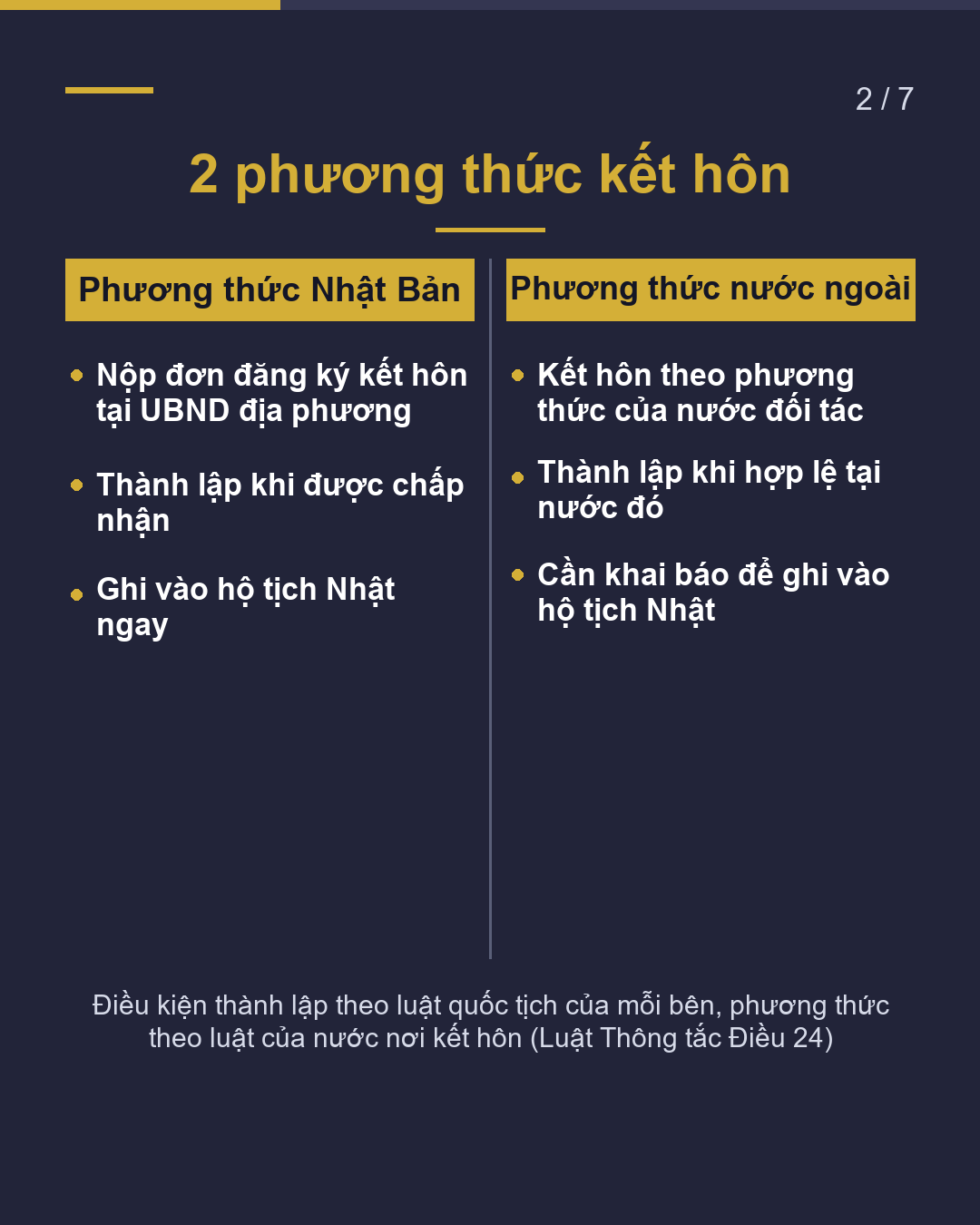 Kết hôn quốc tế Kết hôn tại Nhật? Kết hôn ở nước ngoài?(2/7)