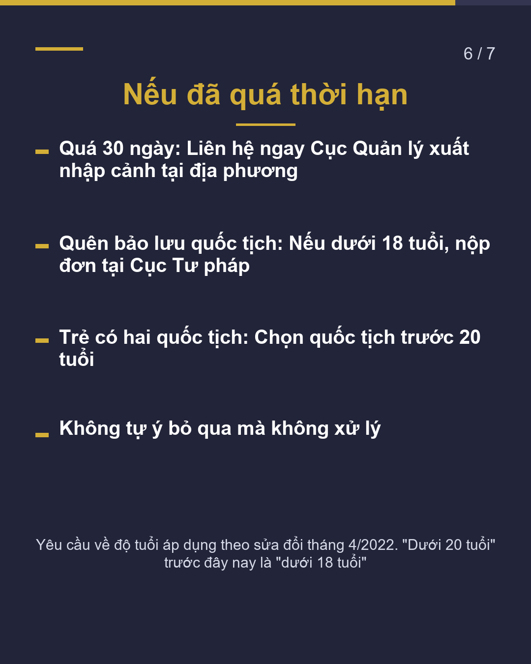 Em bé vừa chào đời Thời hạn thủ tục là bao lâu?(6/7)
