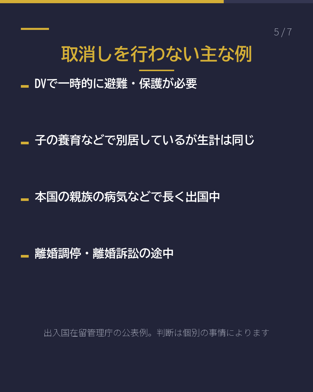 国際離婚 入管への届出は 14日以内(5/7)