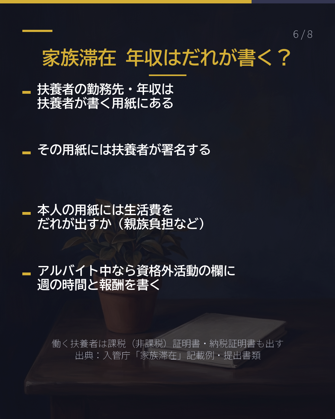 更新の申請書 この欄、 何を書く?(6/8)