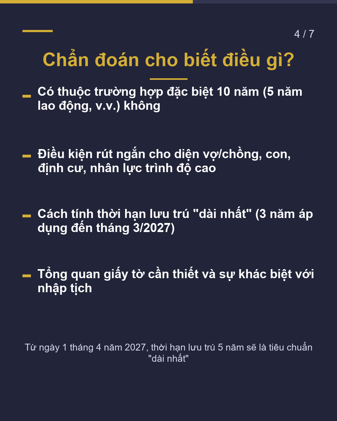 Tự đánh giá miễn phí triển vọng thường trú(4/7)