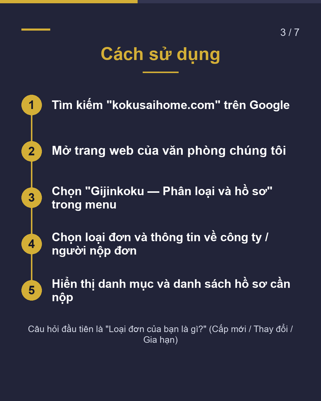 Hồ sơ visa Gijinkoku Phụ thuộc vào phân loại doanh nghiệp(3/7)