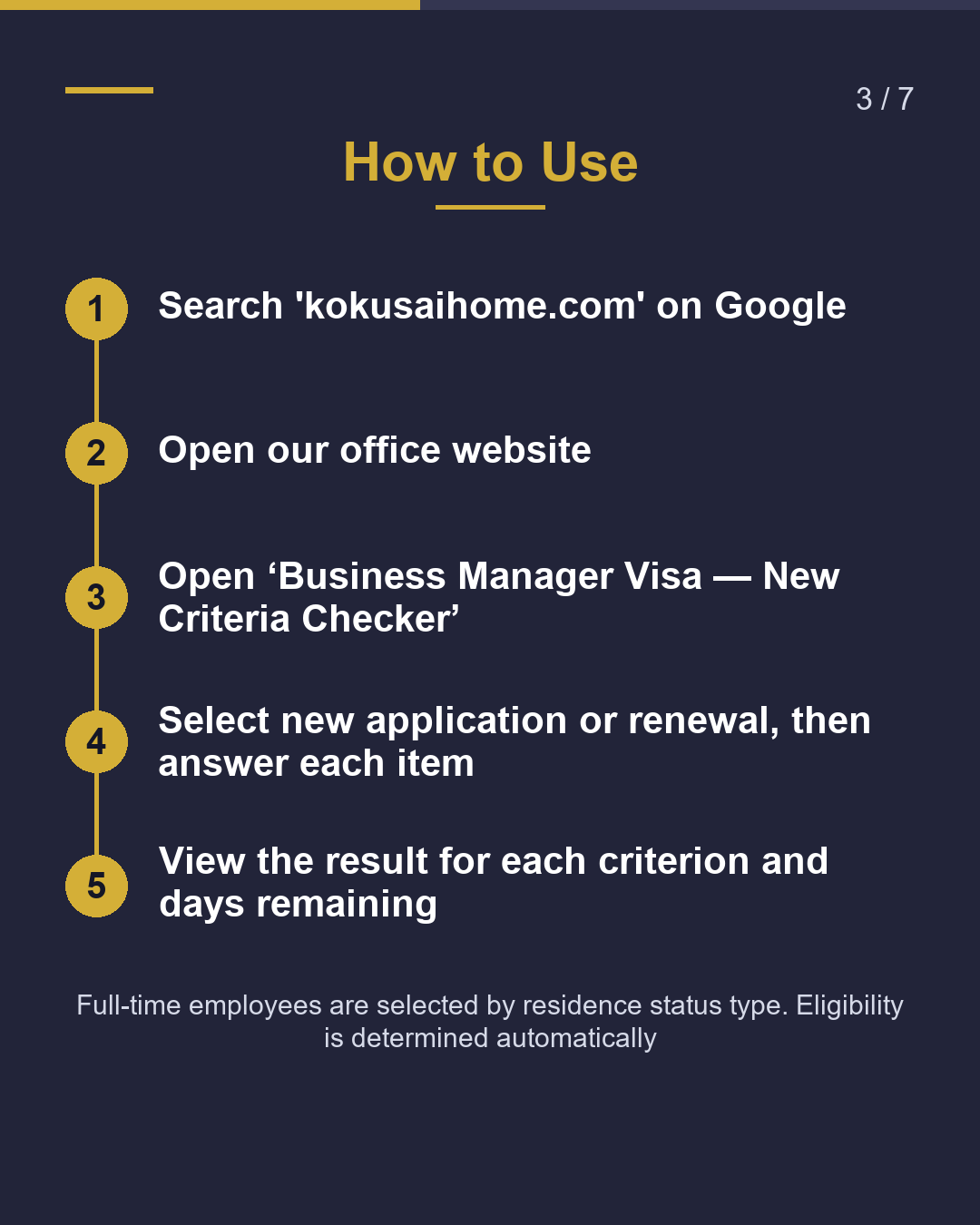 Business Manager Visa Do You Meet the New Standards?（3/7）
