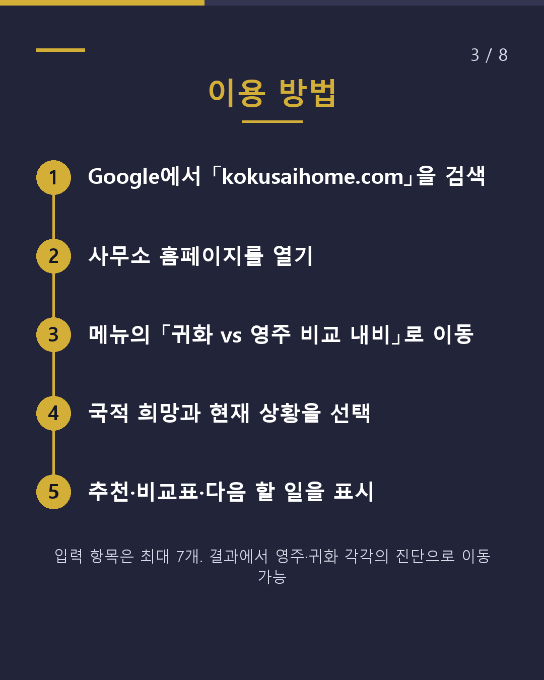 귀화 vs 영주 어느 쪽을 목표로 할까?(3/8)