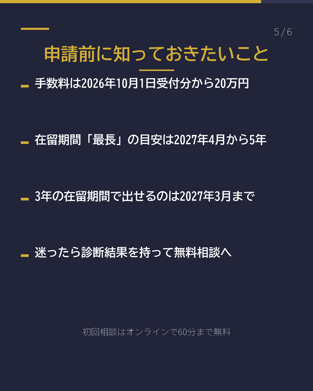 永住まで、 あと何年?(5/6)