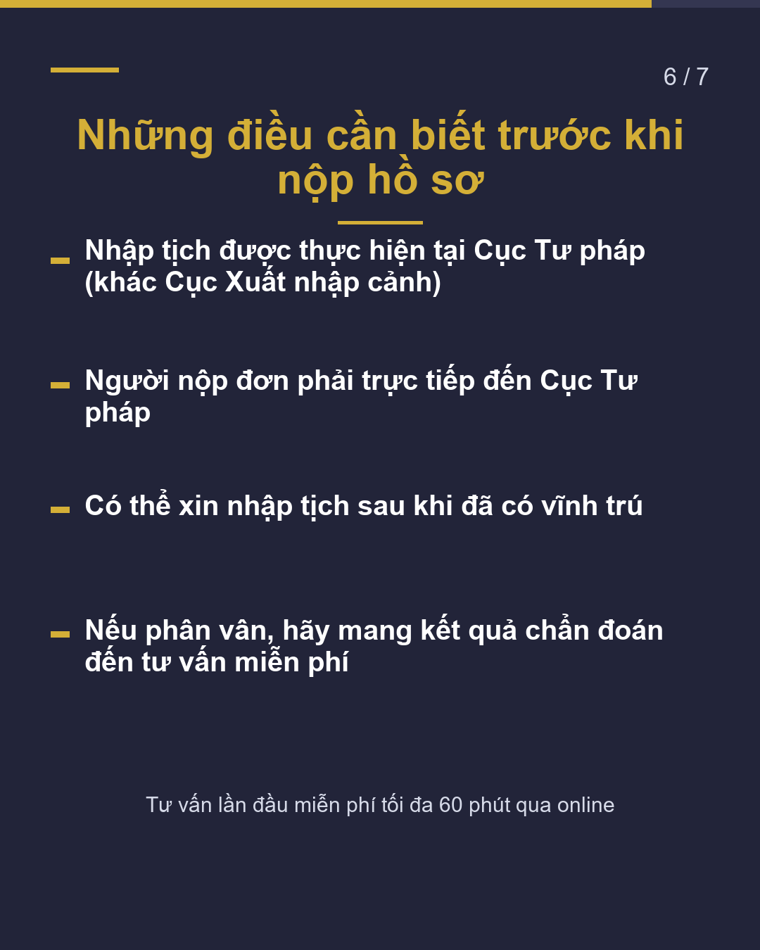 Vĩnh trú hay nhập tịch, cái nào đến trước?(6/7)