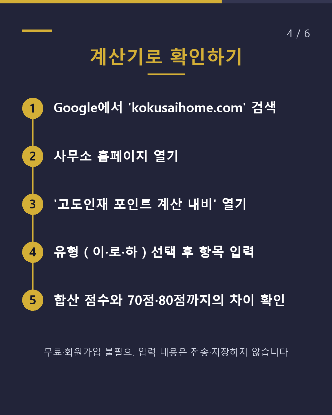고도인재 포인트 70점이면 무엇이 달라지나?(4/6)