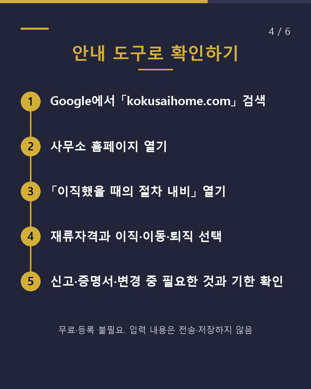 이직했다! 신고만 하면 될까? 3가지 갈림길(4/6)