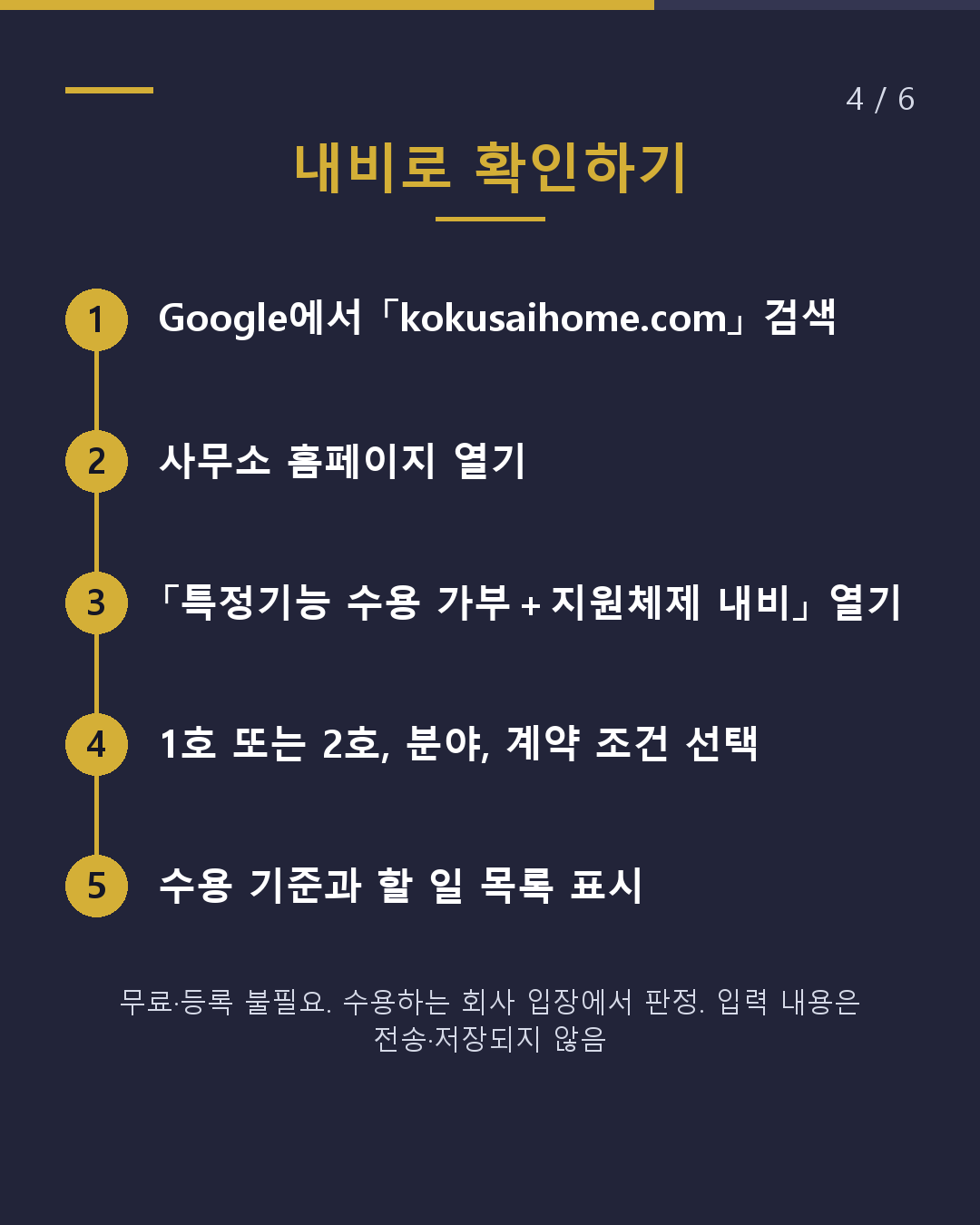특정기능 1호는 통산 5년 2호는 어떻게 다를까?(4/6)