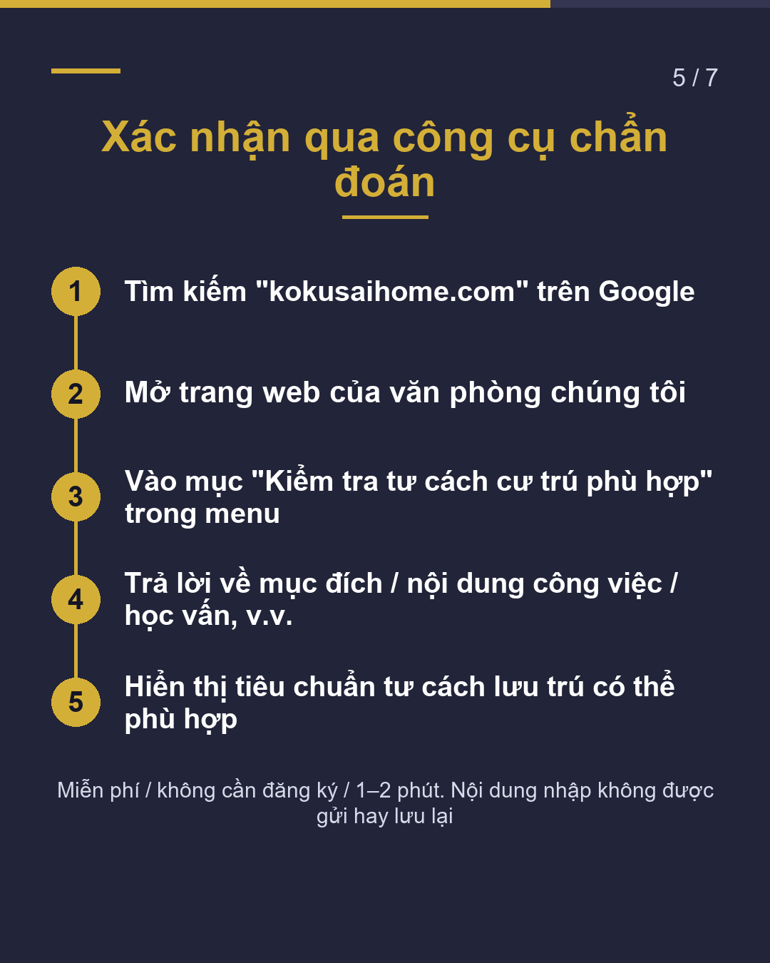 Tư cách lưu trú để làm việc tại Nhật Bản được quyết định bởi nội dung công việc(5/7)