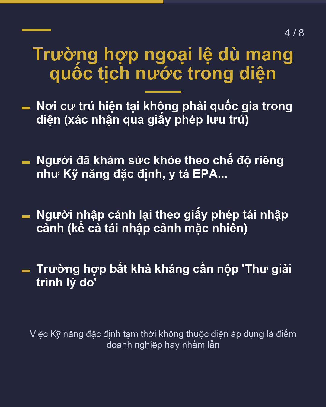 Khám lao trước khi nhập cảnh Nước nào bắt buộc?(4/8)