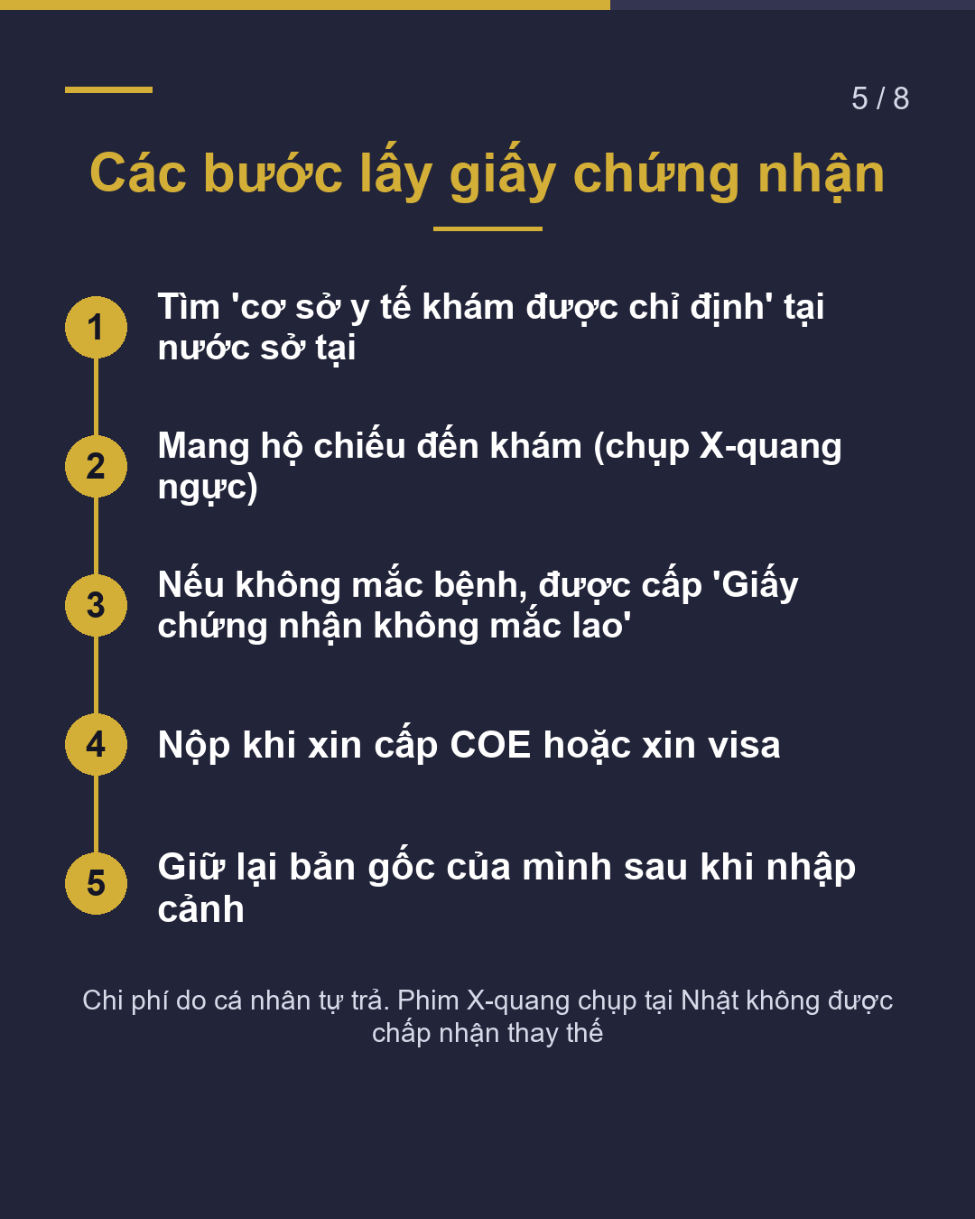 Khám lao trước khi nhập cảnh Nước nào bắt buộc?(5/8)