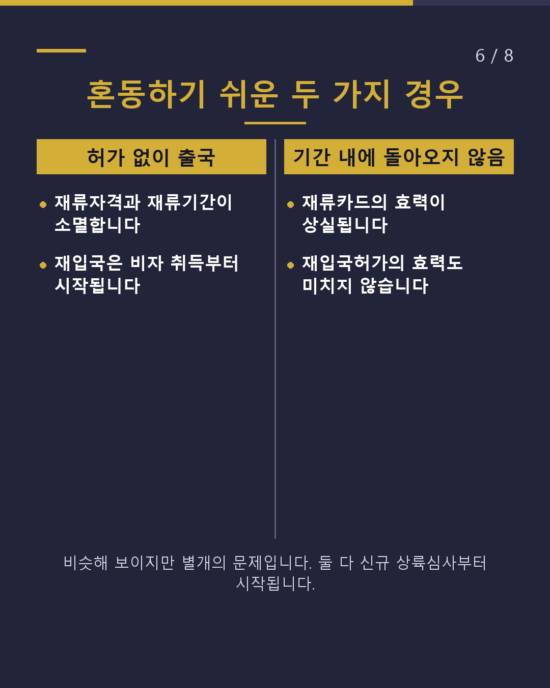 재입국허가와 간주재입국의 차이(6/8)
