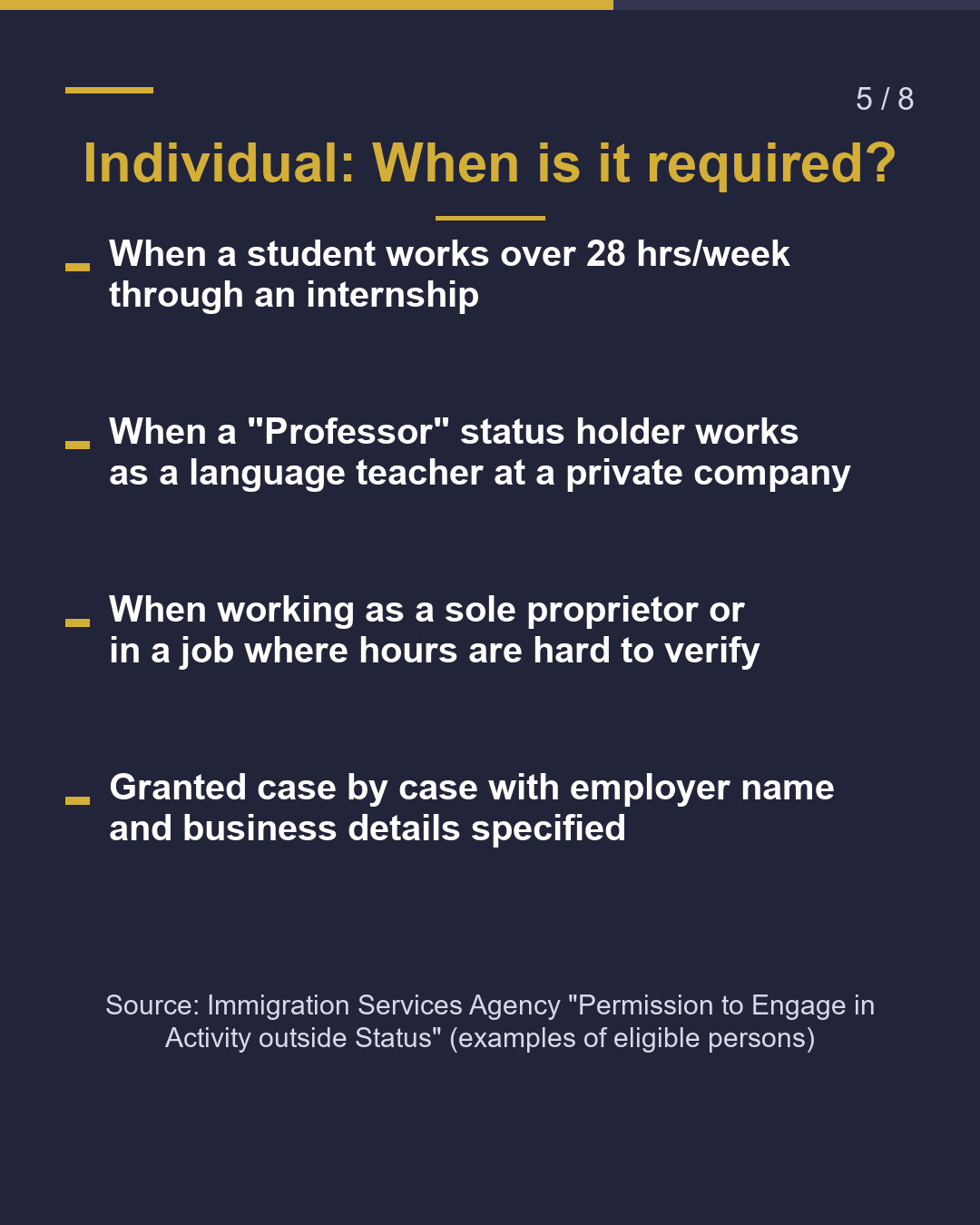 Same Permit, Two Types: Comprehensive vs. Individual（5/8）