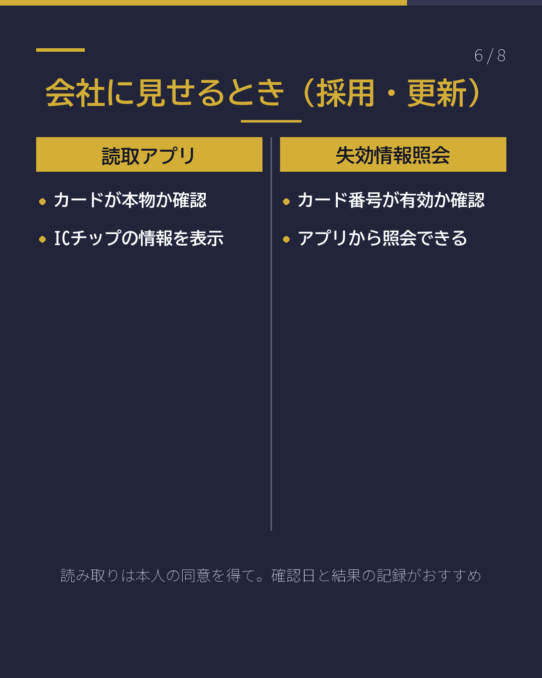 新しい在留カード 「在留期間」はどこ?(6/8)