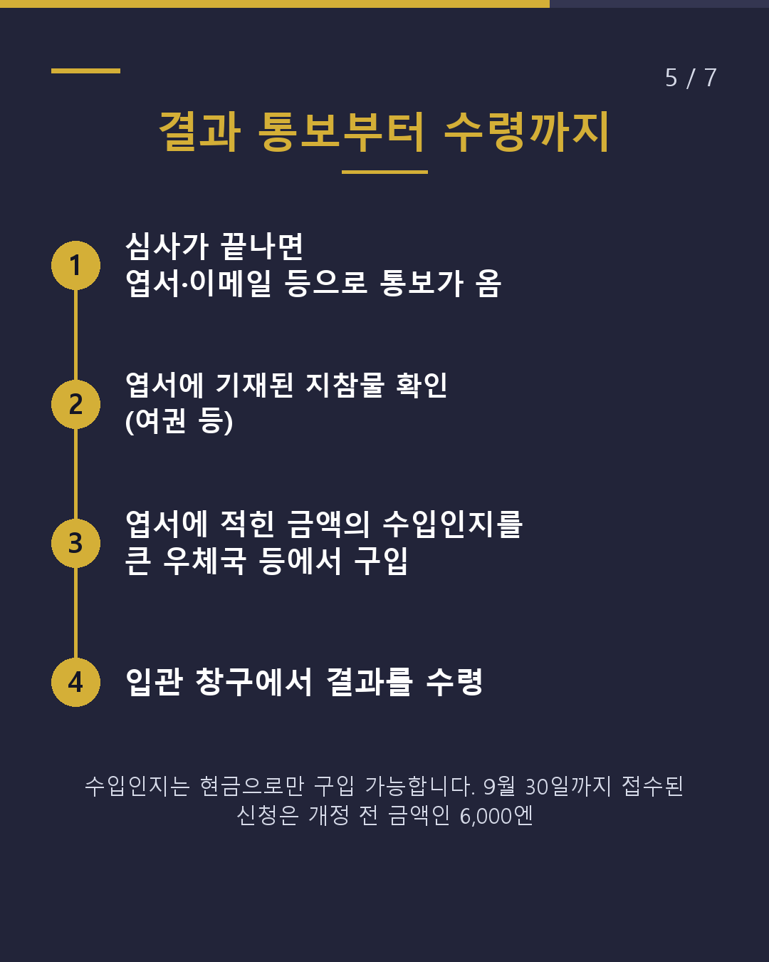 이 서류, 뭔가요? 갱신·변경 '신청 접수증'(5/7)