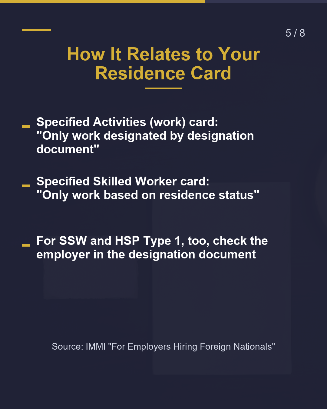 What's This Paper in Your Passport?（5/8）
