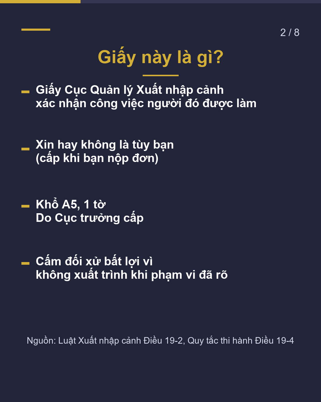 Trước khi đổi việc? Chỉ cần xem 2 ô(2/8)