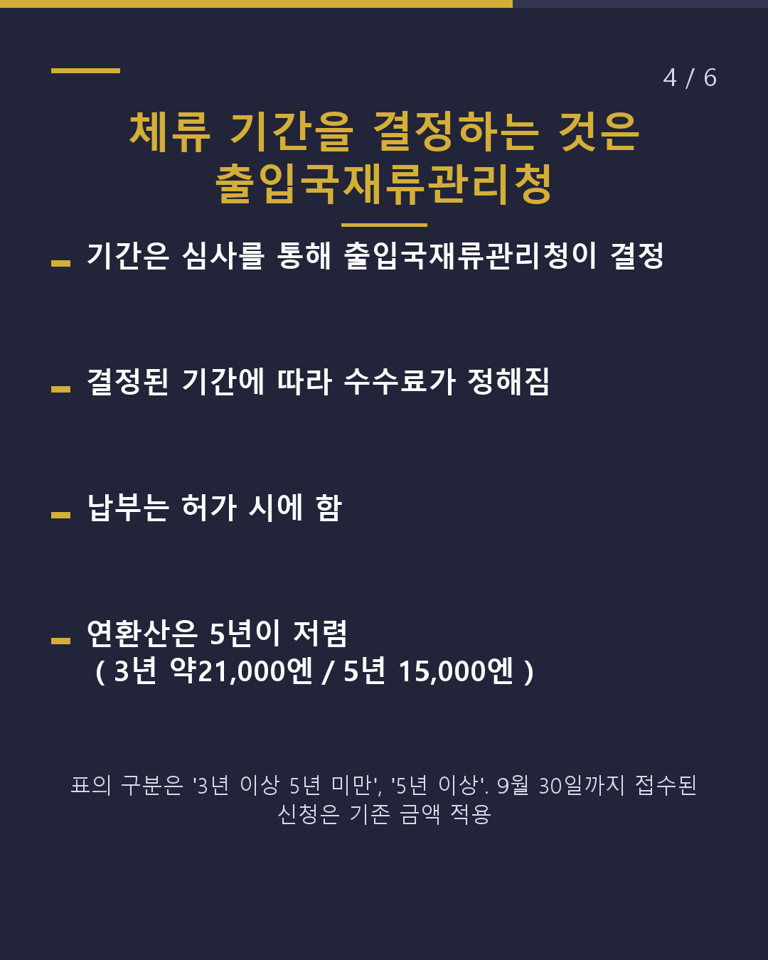같은 갱신이라도 3년과 5년은 11,000엔 차이(4/6)