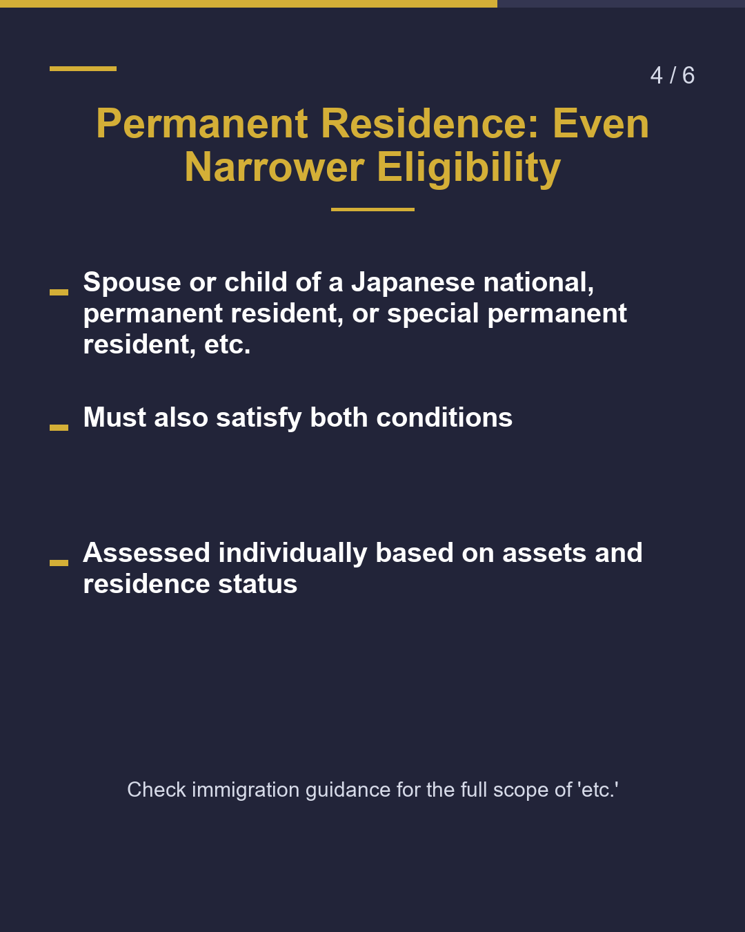 Who Pays ¥20,000 vs. ¥2,000 for Permanent Residence（4/6）