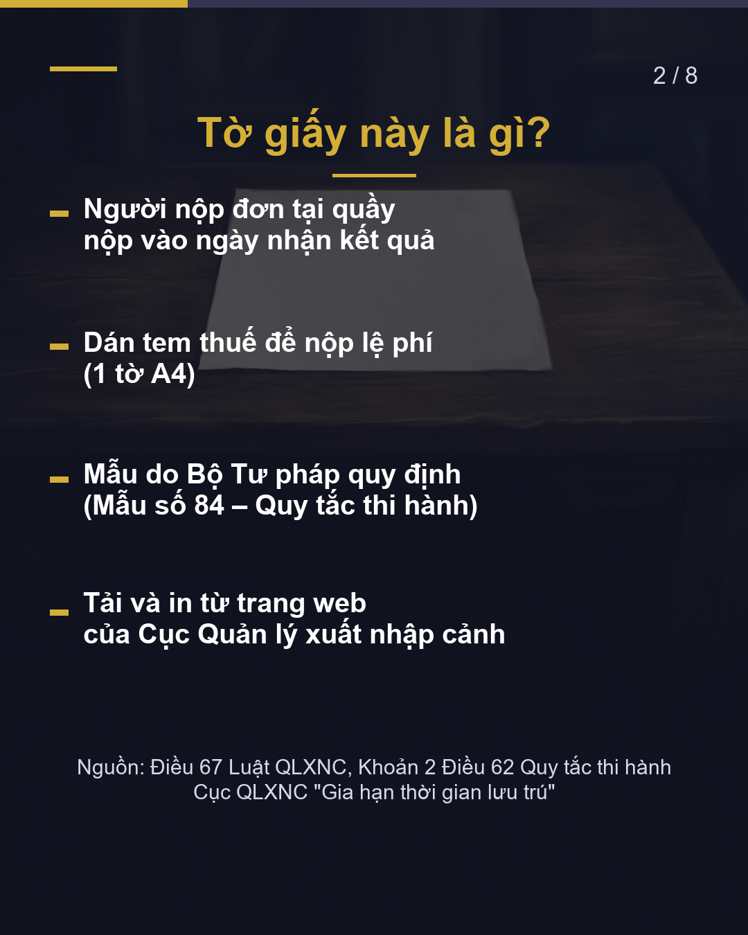 Tờ giấy này là gì? Tờ khai nộp lệ phí dán tem thuế(2/8)