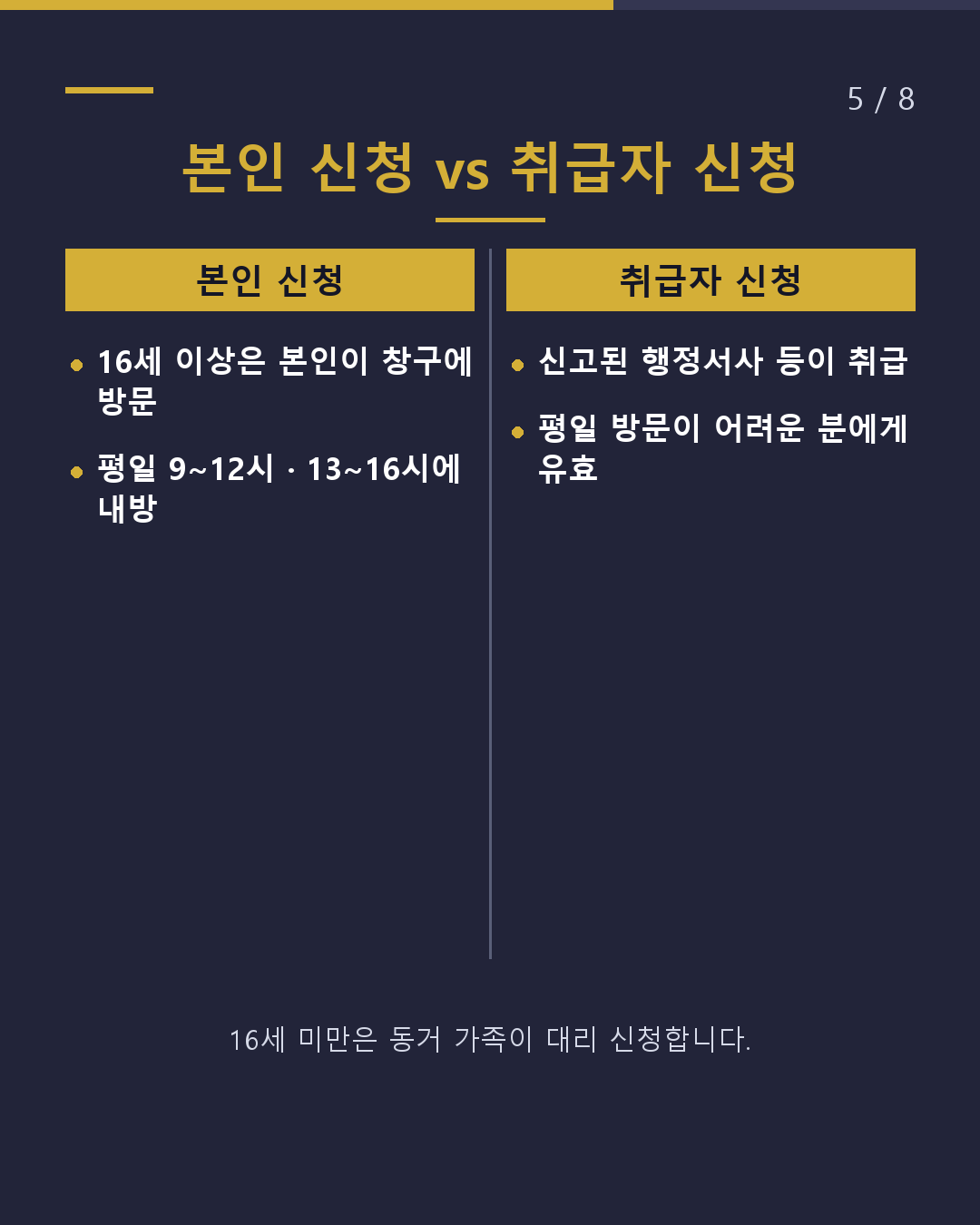 재류카드 분실 시 재교부 절차(5/8)