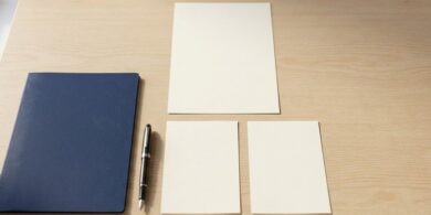 白紙の書類1枚の下に2枚を並べた俯瞰イメージ。特定技能2号が複数の作業員を指導する立場であることを象徴。