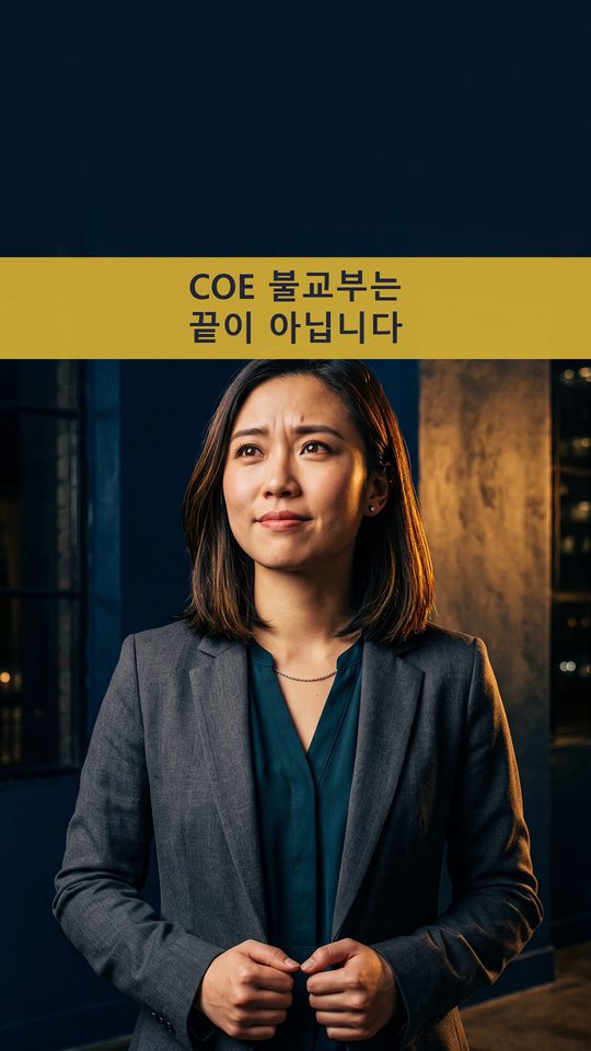 재류자격인정증명서가 불교부되어도 재신청할 수 있습니다 📋