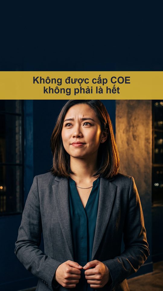 Dù Giấy chứng nhận tư cách lưu trú bị từ chối, bạn vẫn có thể nộp lại hồ sơ 📋