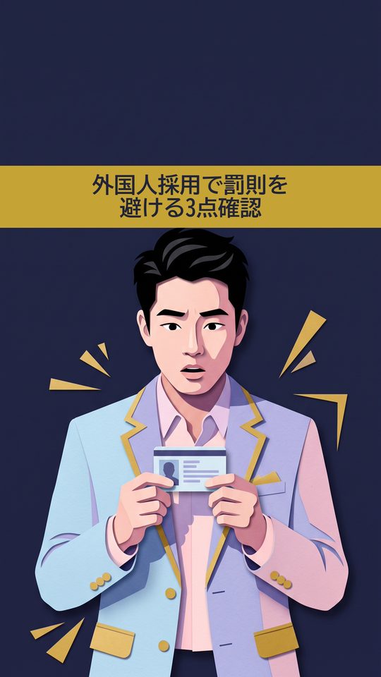 【2026年】外国人雇用の注意点|中小企業の届出と在留カード