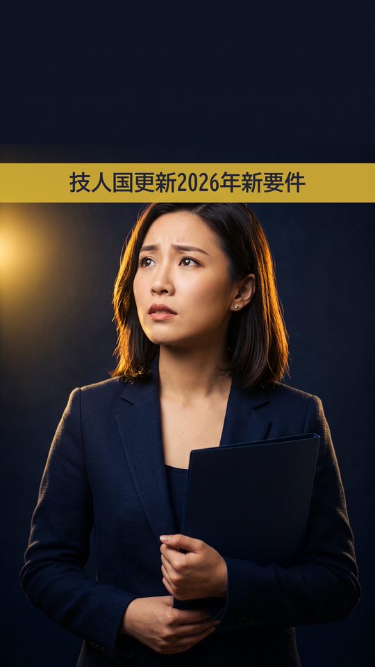 【2026年最新】技人国ビザ更新の必要書類と新要件
