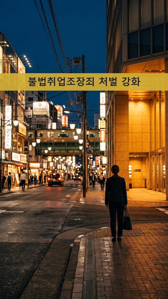 2027년 4월부터 불법취업조장죄 처벌 강화. 구금 5년·벌금 500만 엔 이하로 상향, 재류카드 미확인 과실로 처벌받을 수 있습니다. Google에서 kokusaihome 을 검