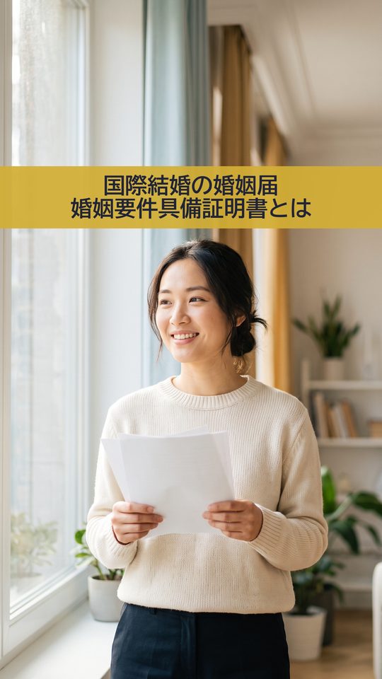 国際結婚の婚姻届|婚姻要件具備証明書と日本方式・外国方式
