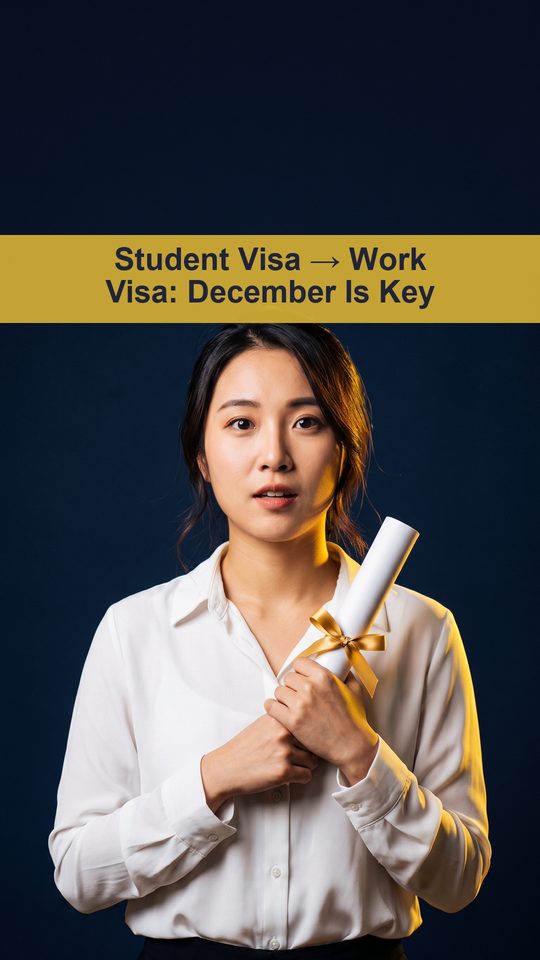 Thinking you can keep working on your student visa after graduation? To switch from a student visa t