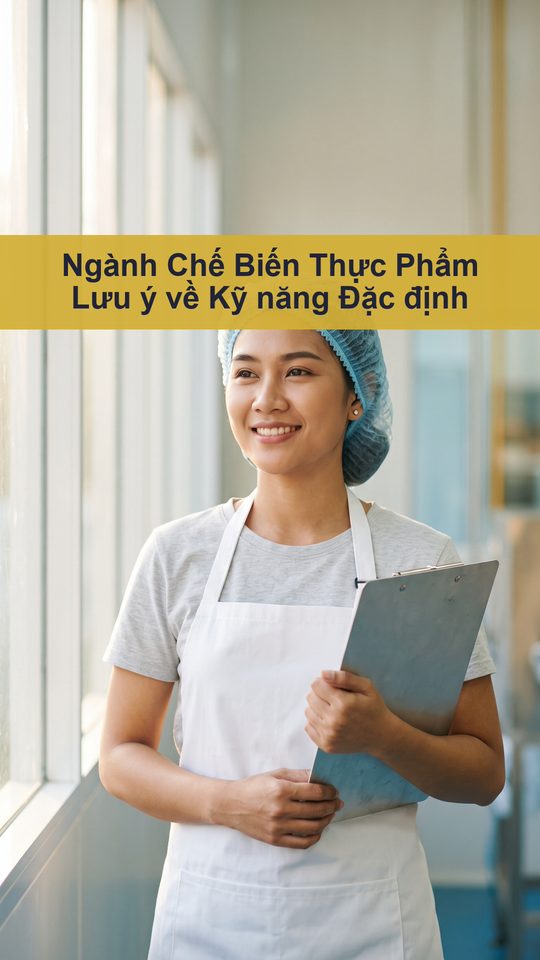 Ngành Chế Biến Thực Phẩm Lưu ý về Kỹ năng Đặc định